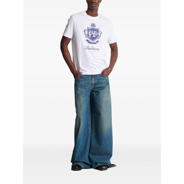 Balmain T Shirt - Bianco | 562fa5d085252e1bb5550300b7ca1f3e6eb5b342