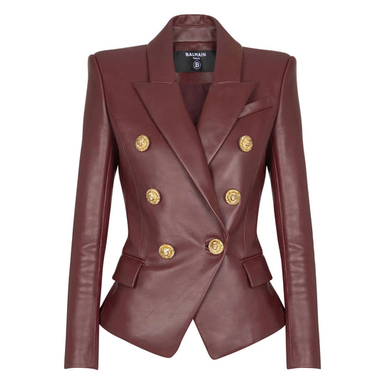 Leather Outerwears Rosso