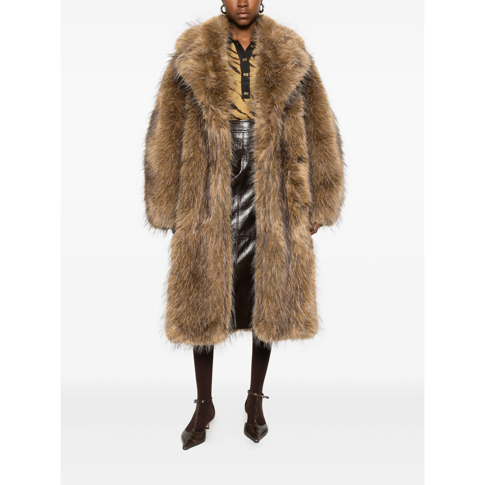 Ganni Cappotti - Neutro | ea45a105121071bba8d2daa8a420b9ea7aa49382