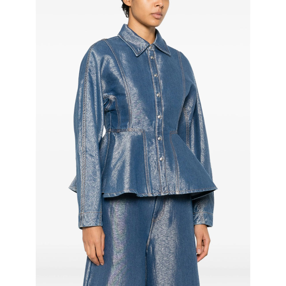 Ganni Camicie - Blu | 2e39bfd621aa38b1c9077ef0bfeb9ed3f007d552