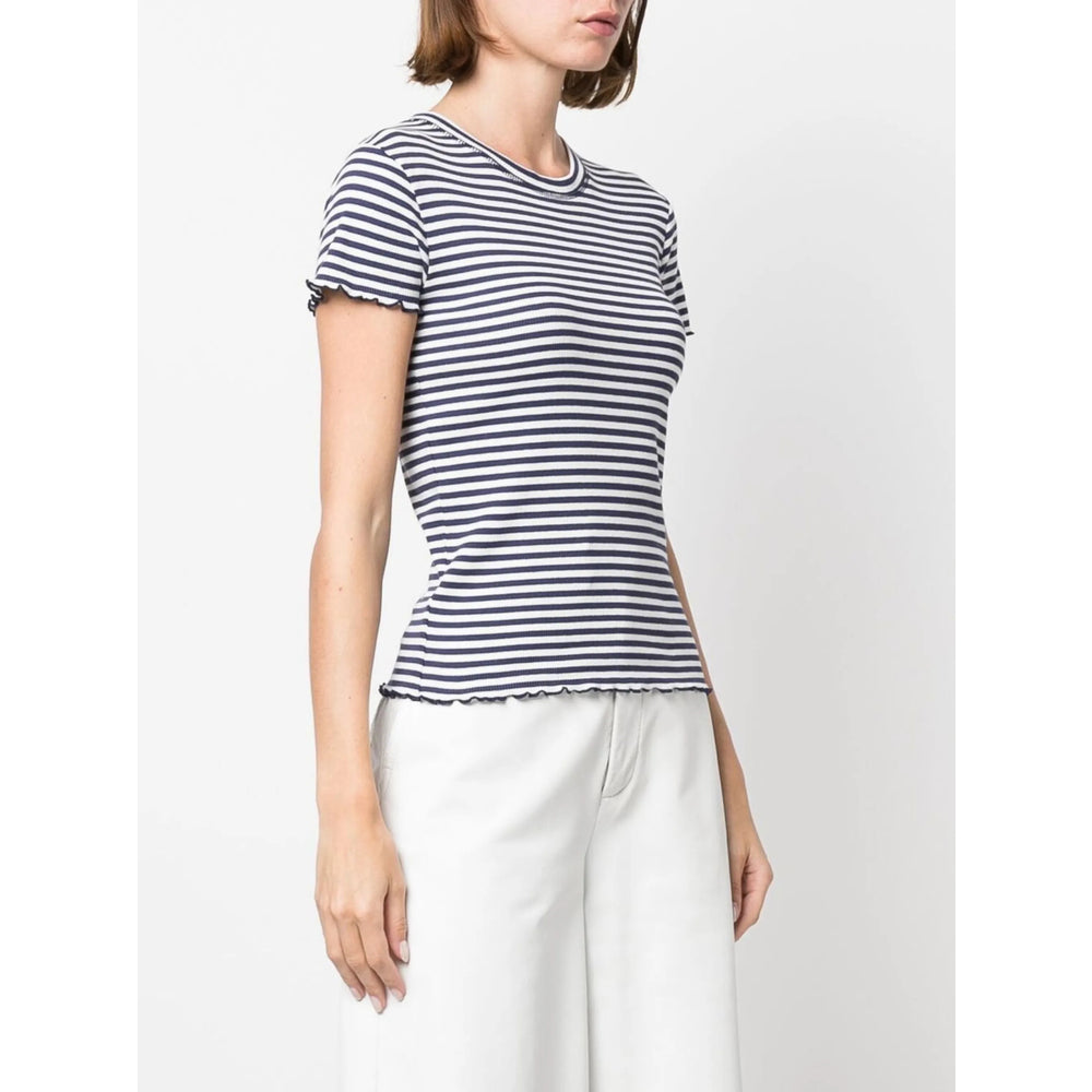 Maison Labiche T Shirt - Blu, Bianco | 7cb3942270fcfe25c1af0447b96a88796356b900