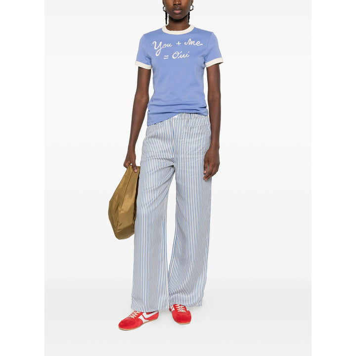 Maison Labiche T Shirt - Blu | c1ea7ec93433f1d50e2015eff6a1440f14bdaedf