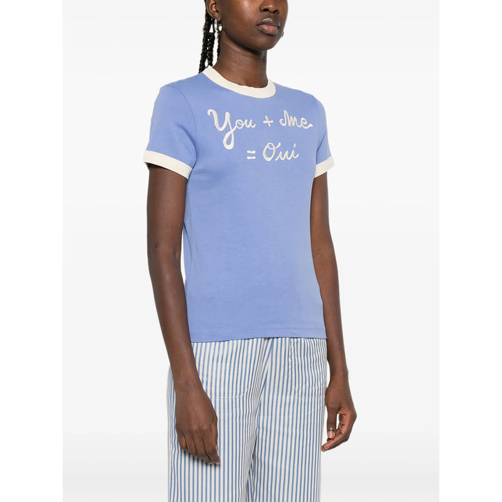 Maison Labiche T Shirt - Blu | d32186d9d4c2dcce4d2e39b7d6d9e02fb8f33b5e