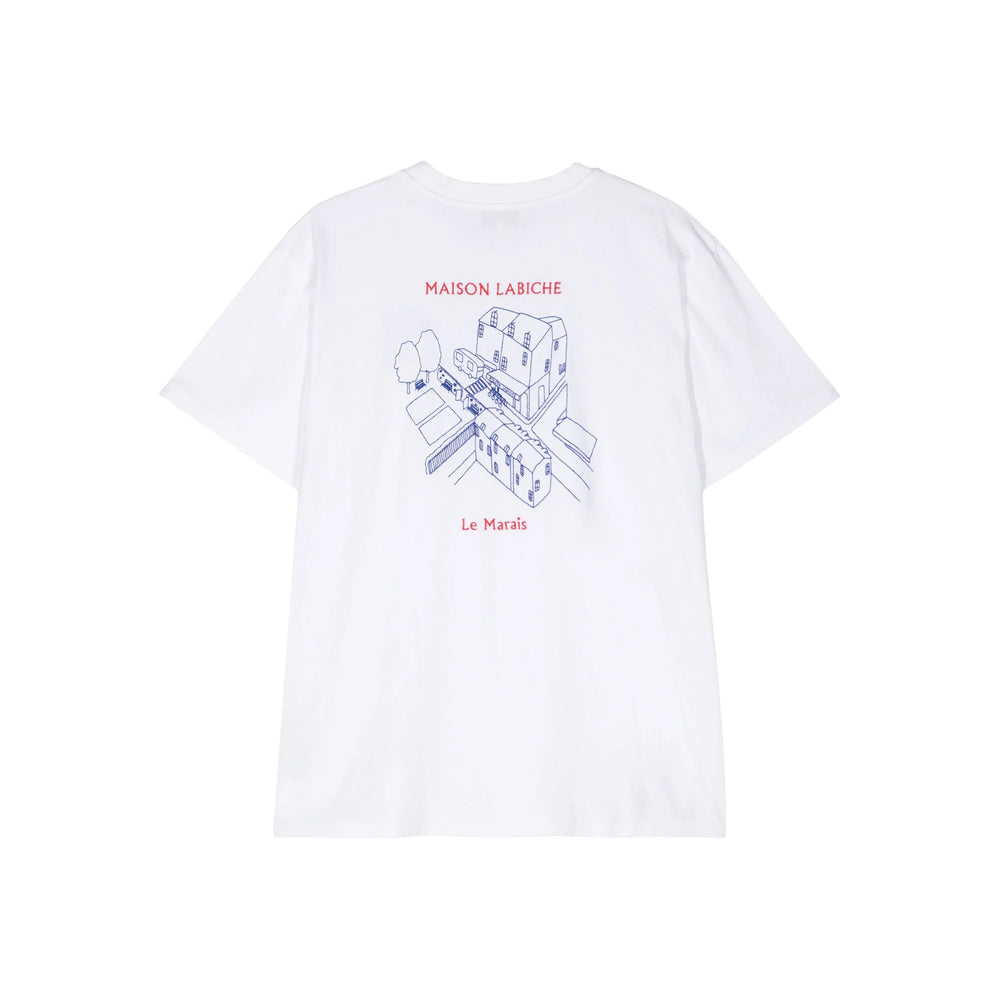 Maison Labiche T Shirt - Bianco | 18920b9609f288c59aef4885dbe3fda14644e5e8