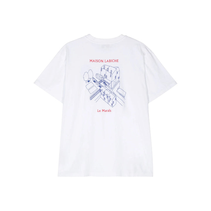 Maison Labiche T Shirt - Bianco | 18920b9609f288c59aef4885dbe3fda14644e5e8