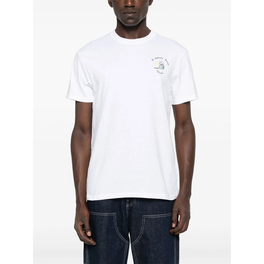 Maison Labiche T Shirt - Bianco | 26a1a0ebbcb3c5f7bff2328c9ecda3b5cb867446