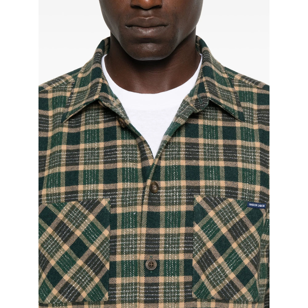 Maison Labiche Camicie - Verde, Marrone | a6760f2bf34a3d7d7e22dafacaf60aaad908a97f
