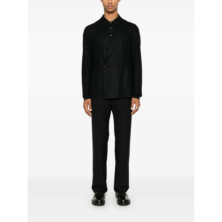 John Smedley Camicie - Nero | 4ee4b472a113f3ed2d11eb2fb7de66858a4ac44e
