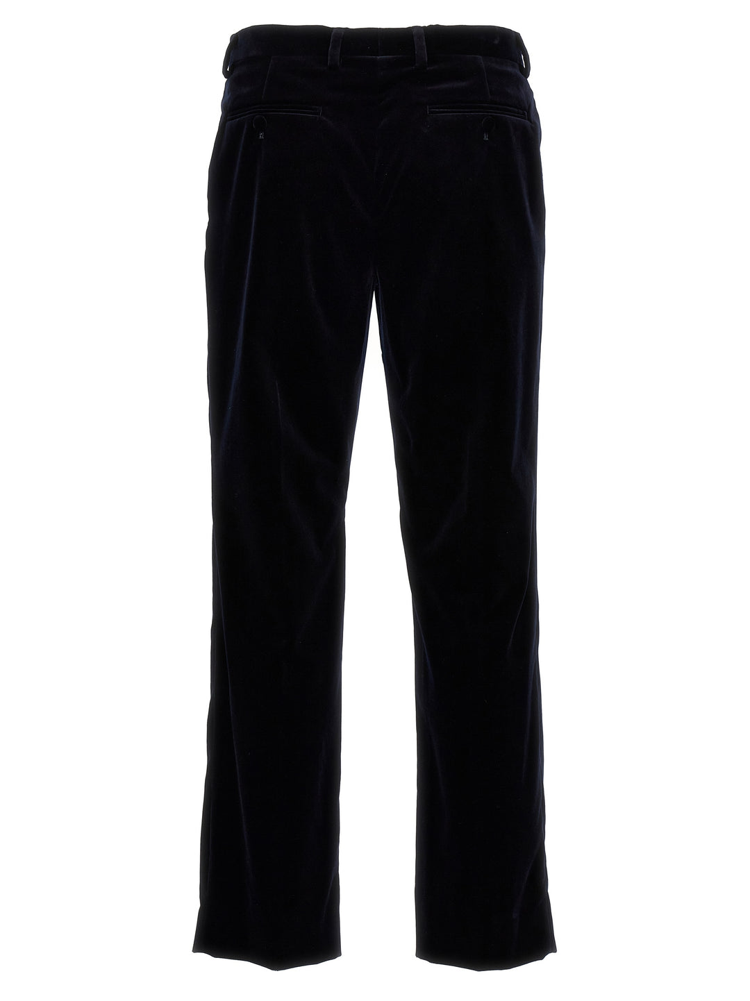 Gucci Velvet Pantaloni - Blu | 9e4fc0a5547df383f2ec0c6ea2a84d37c002532b