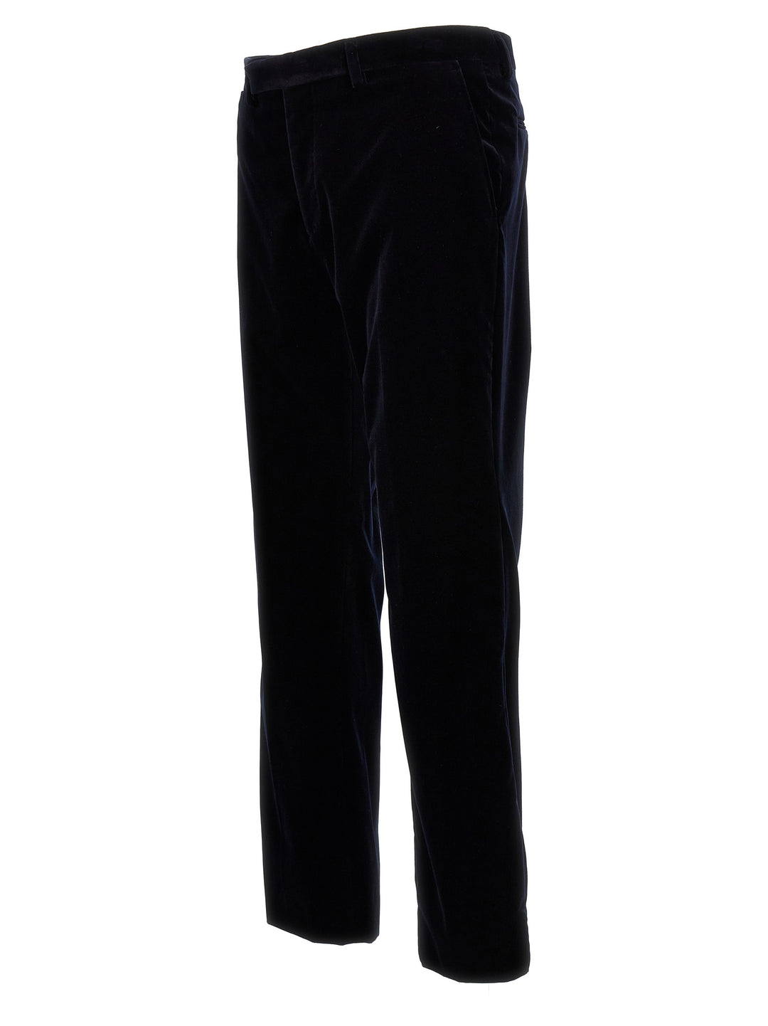 Gucci Velvet Pantaloni - Blu | e7da5a9c372802998a84a70a6b0ef1528be43bcf