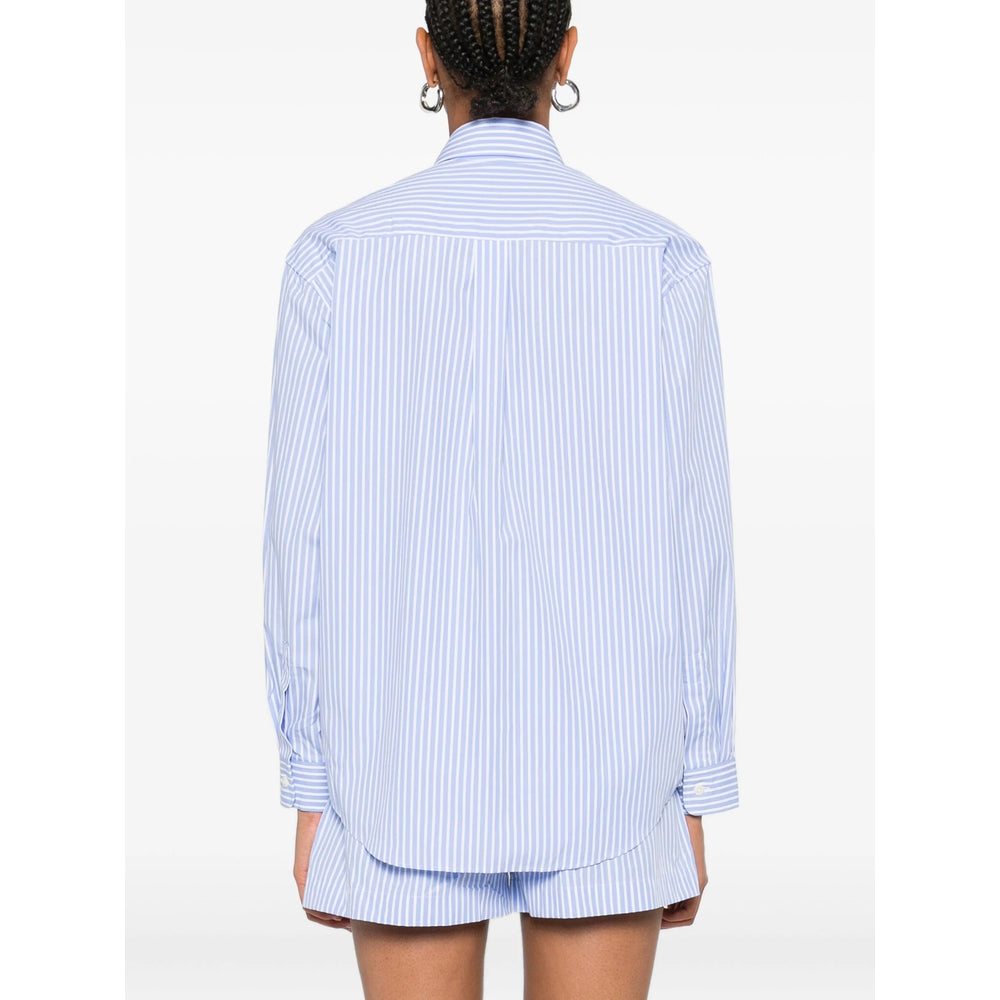 Sporty & Rich Camicie - Blu, Bianco | e8a8d47f3c58d768d7b078c7b8ff09d3422abfde