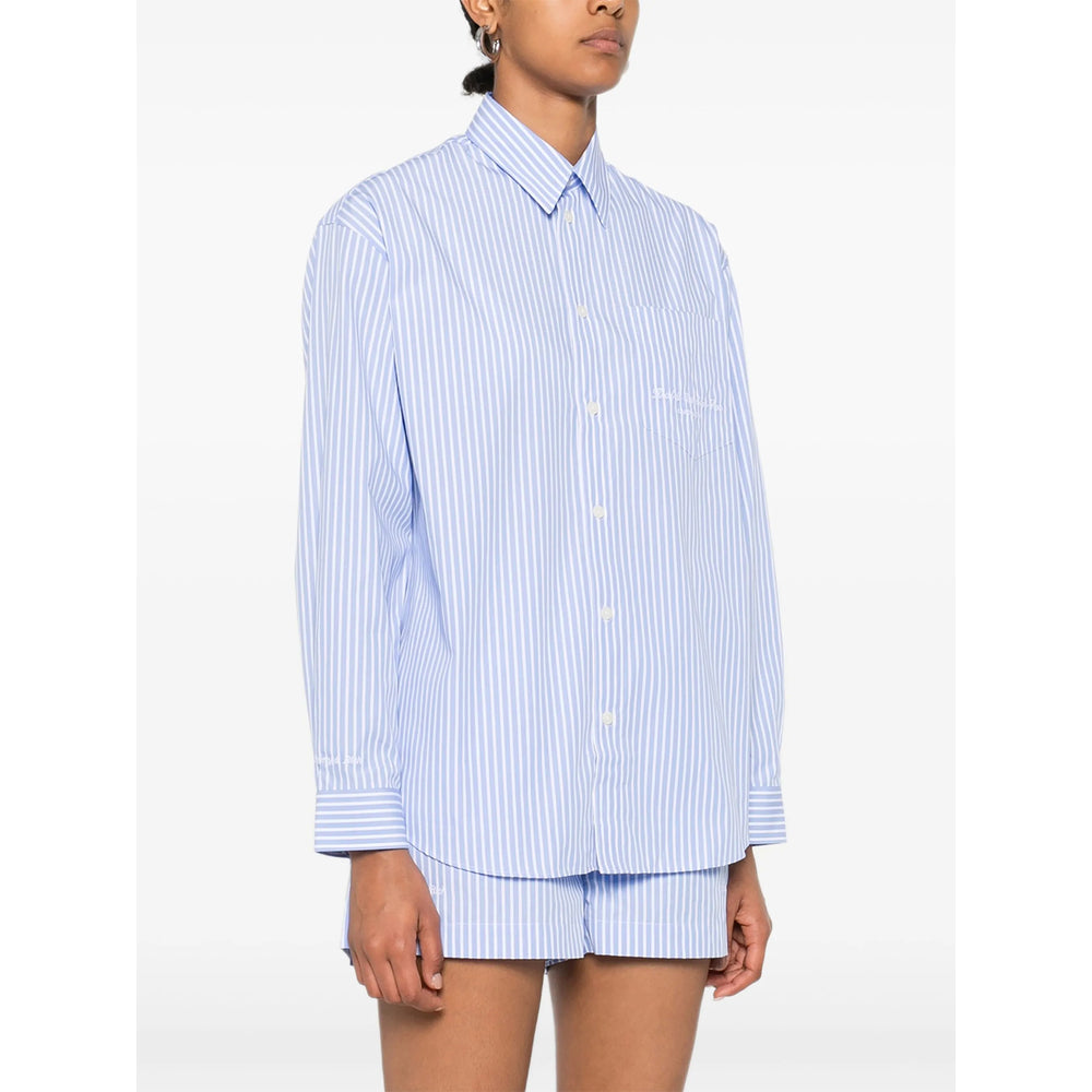 Sporty & Rich Camicie - Blu, Bianco | 04933002547b875fdb012b9ba5905b122cfc6cd4