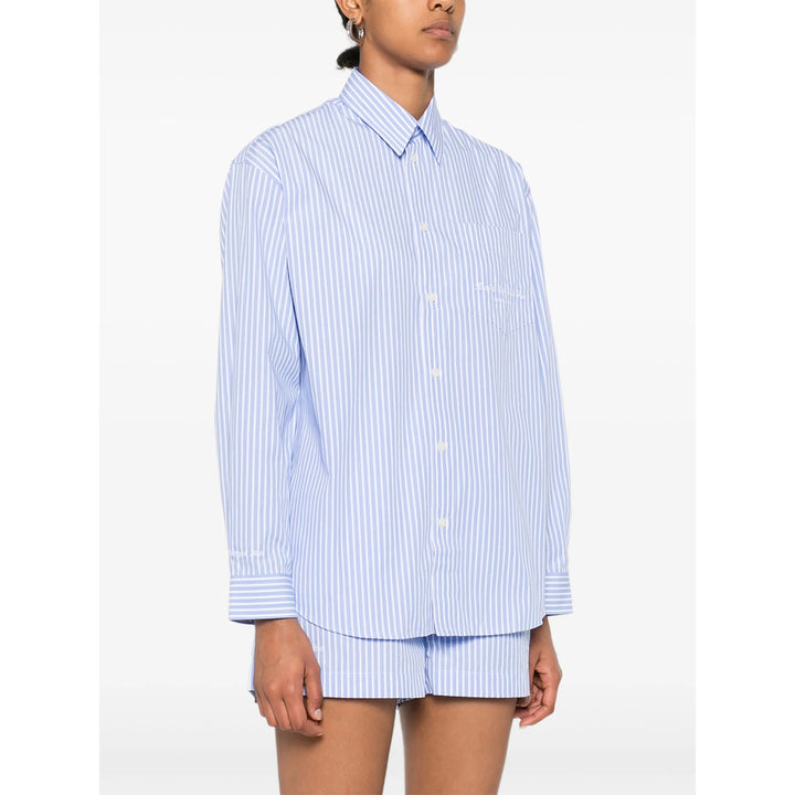 Sporty & Rich Camicie - Blu, Bianco | 04933002547b875fdb012b9ba5905b122cfc6cd4