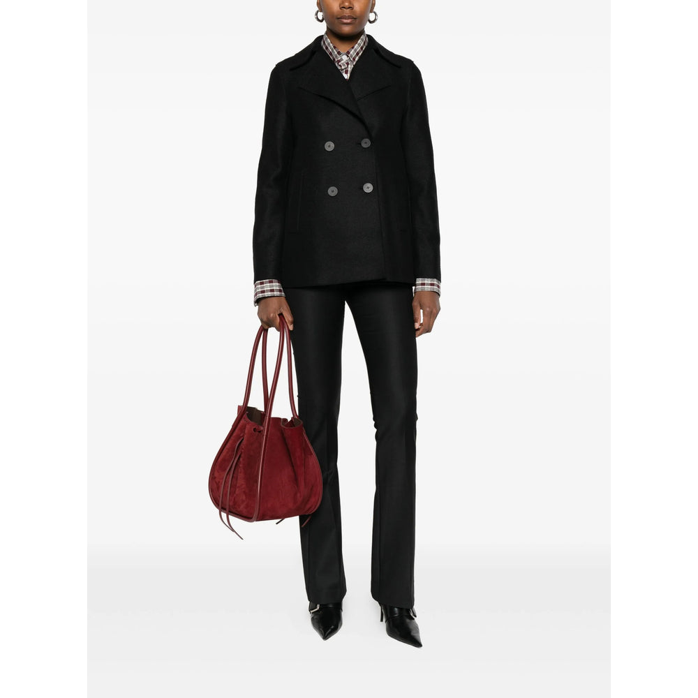 Harris Wharf London Mantelle - Nero | 1c9578cb08cb84224b1da18e64308adbe2fbb9f0