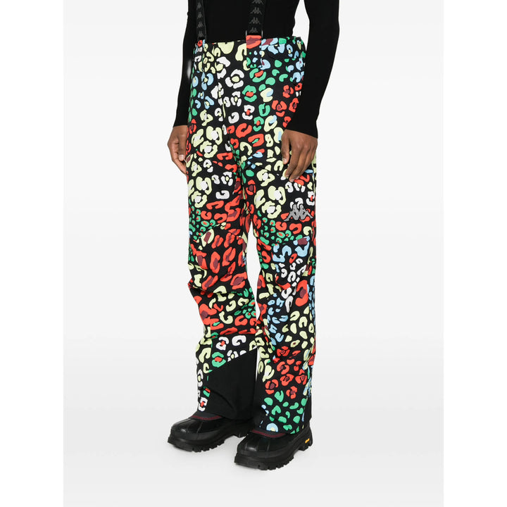 Kappa Pantaloni - Nero, Rosso | 3da37d701c1f8a4b4ea2506e8766fead782e7171