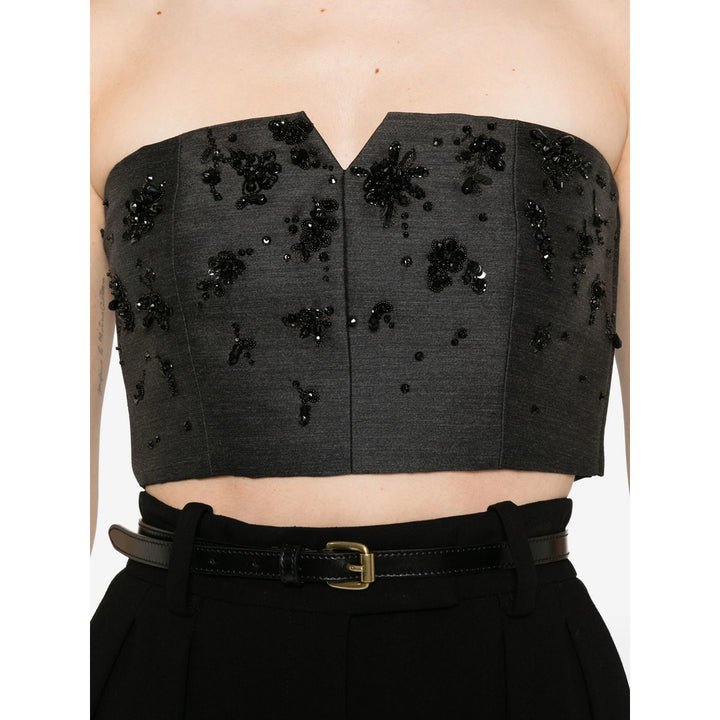 Alberta Ferretti Top - Nero | 57f977155184bf54f7867e2bf115aad36fecb7ff