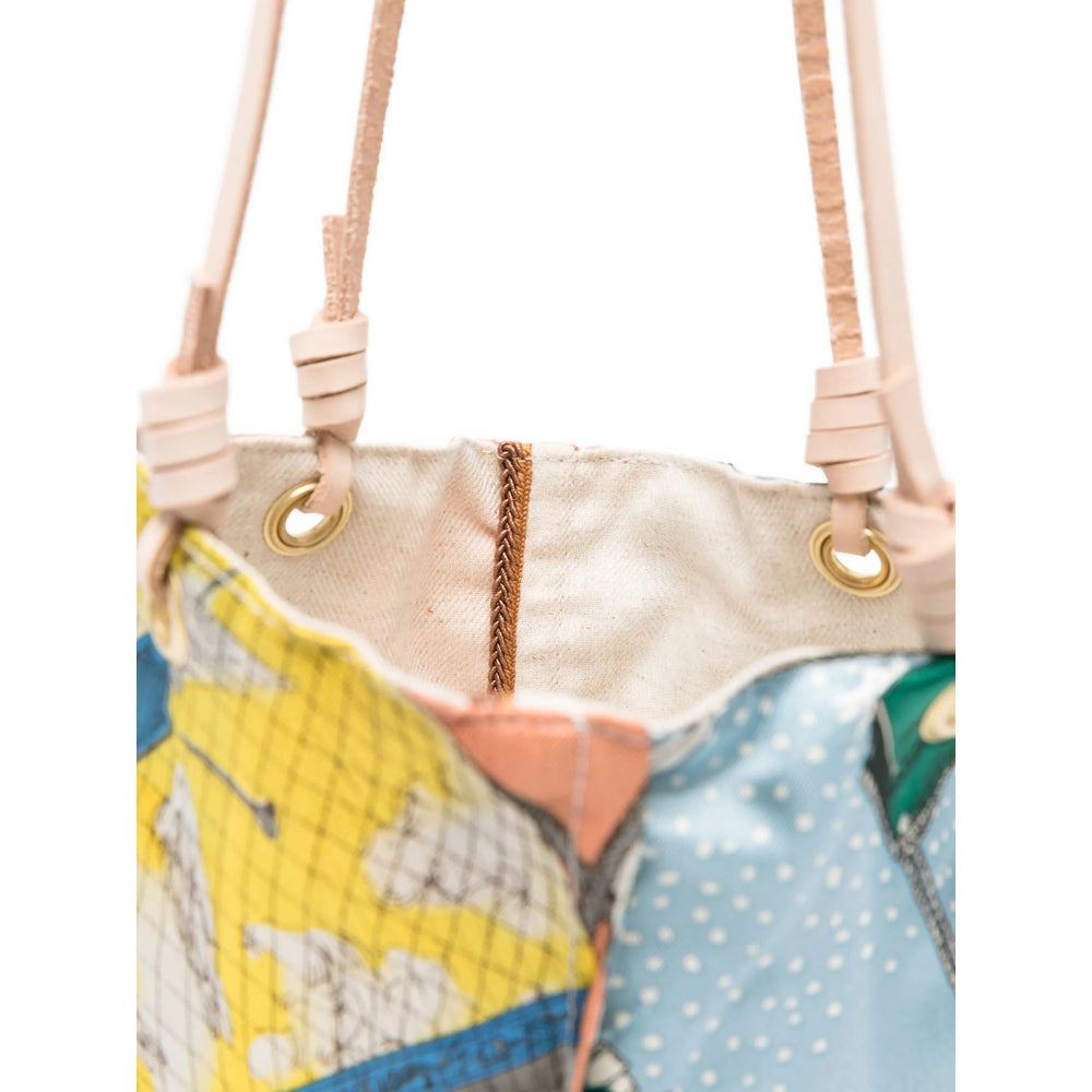 Manipuri Borse - Arancione, Blu | 6cdb8a05fd2159f2a64cc47230fe0780c246f274