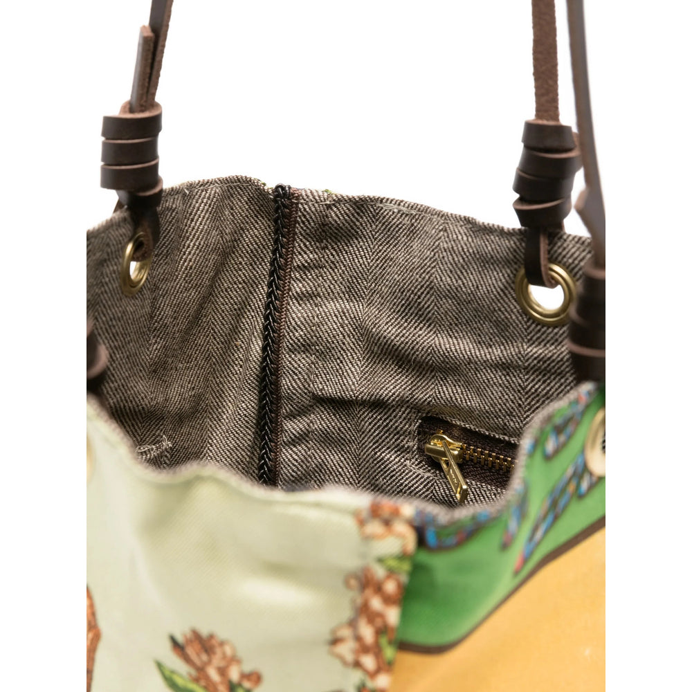 Manipuri Borse - Verde, Giallo | 4088d09a3529804b38ab4eca37c72b2b5e5c3871