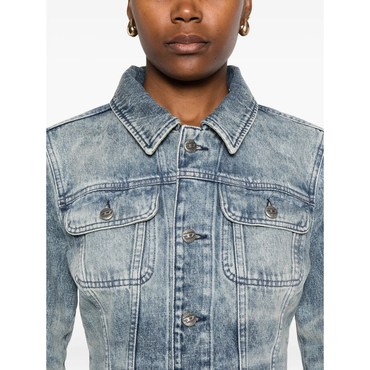 Diesel Outerwears - Blu, Bianco | 021ed2a15d7f6b8679ba51ba22d3baeaa03ee9c9