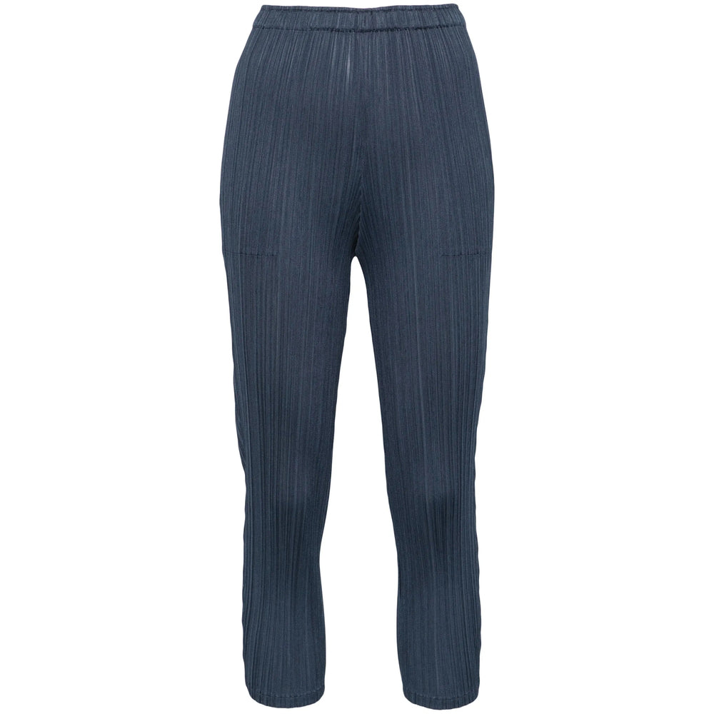 Pleats Please Issey Miyake Pantaloni - Blu | 02fd80fb4d924cf29a3d815046c804df0ff0a45b