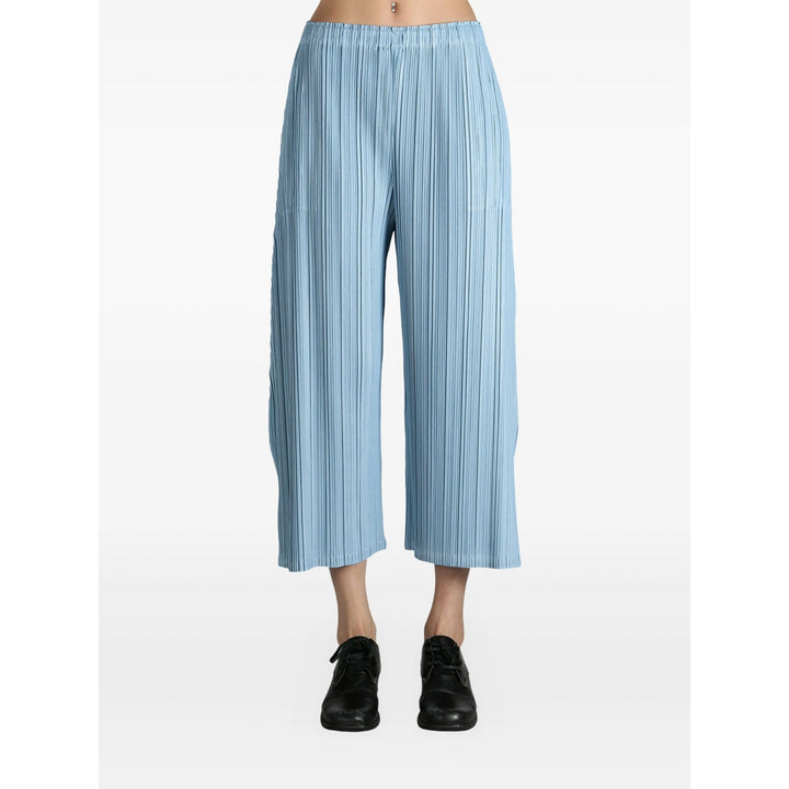 Pleats Please Issey Miyake Pantaloni - Blu | 3413b91fc32bb2deab79d04a39b4c606787a671c