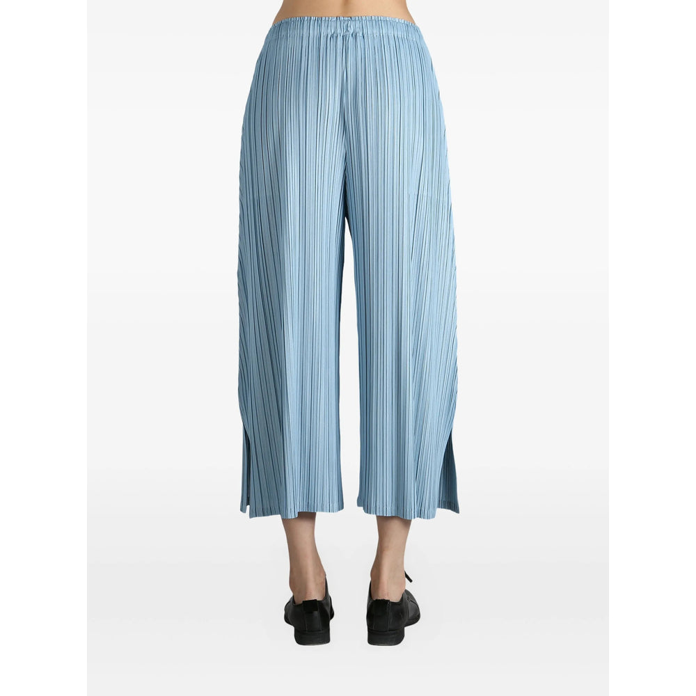 Pleats Please Issey Miyake Pantaloni - Blu | 3e1a9594709a63d9755fbb1513105d8120dc341d