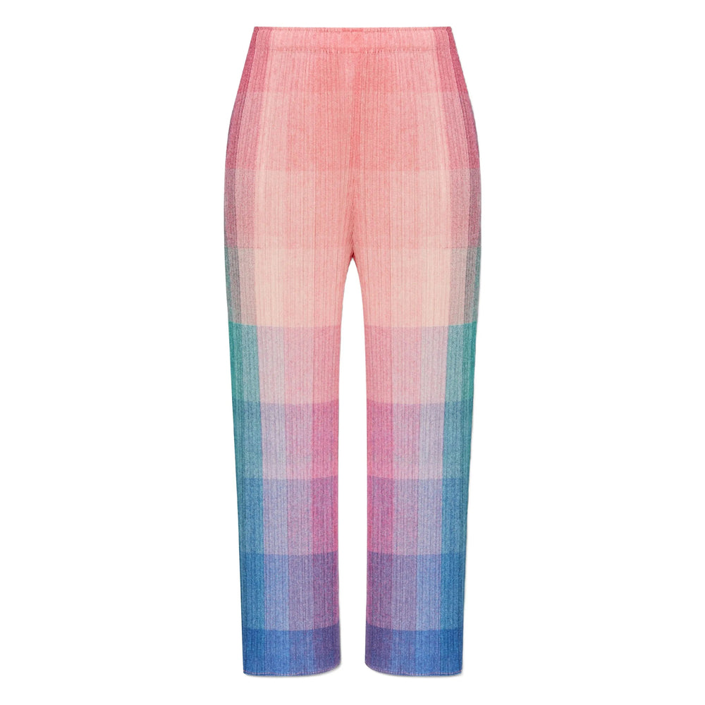 Pleats Please Issey Miyake Pantaloni - Rosa, Blu | 539e0ba1dd2d6b2791960c1c922c86d026c0103f