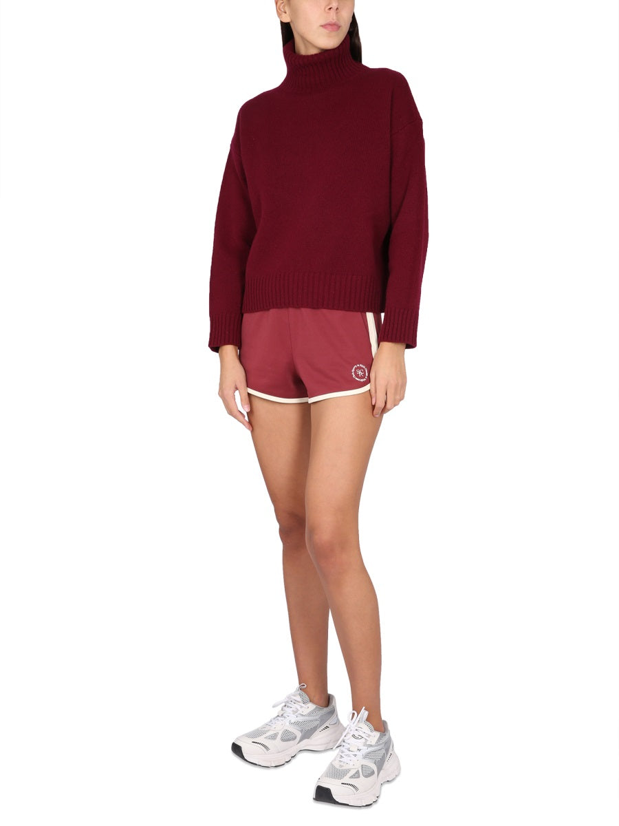 Sporty & Rich Maglioni - Purple | 442aca7bc200d2b205075a4ab3531f3563c15cf6
