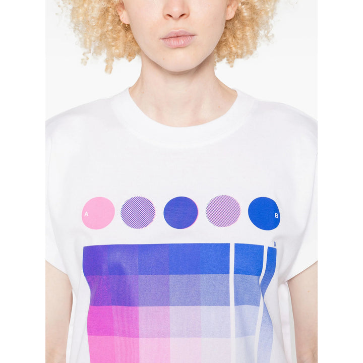 Pleats Please Issey Miyake Camicie - Bianco, Rosa | b681fd30ab774f6e8d847e466c1171e3e8fbc470