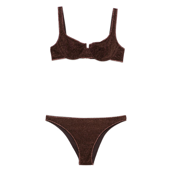 Beachwear Marrone