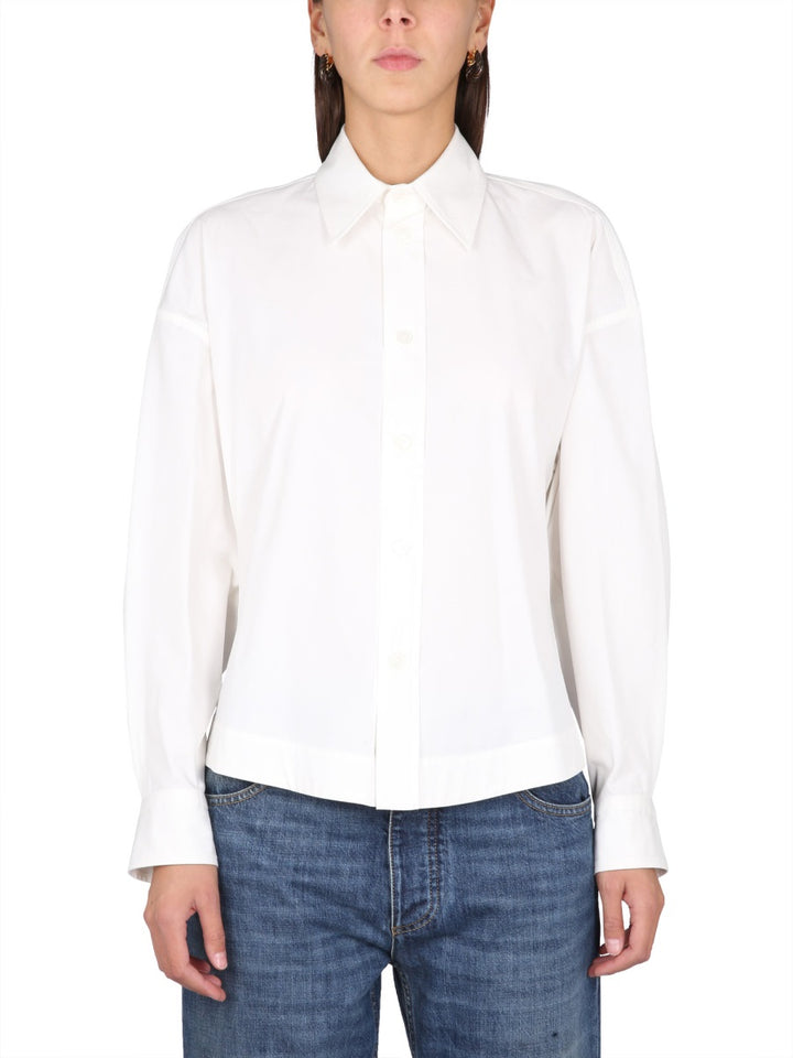 Bottega Veneta Camicie - Ivory | e95833c56afce5c88c3d292d2480f98a4a6a63e7