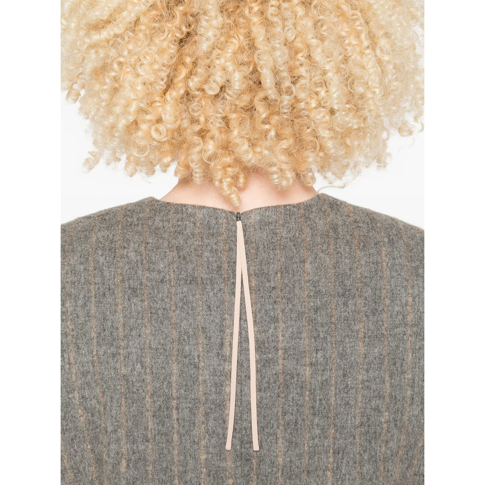 Carven Top - Grigio | 9c6c5867b18385ce8abd7fbae7ab9e1ab3d0d7cc