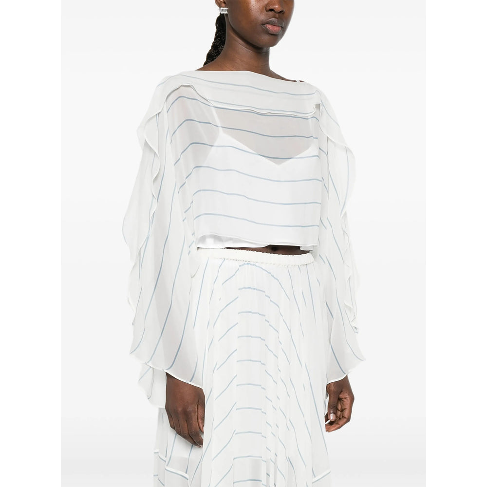 Bondi Born Top - Bianco, Blu | 24764793278bbf41f041836a44a184ba36698e96