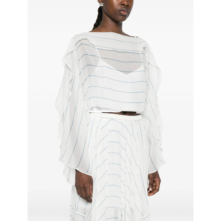 Bondi Born Top - Bianco, Blu | 24764793278bbf41f041836a44a184ba36698e96