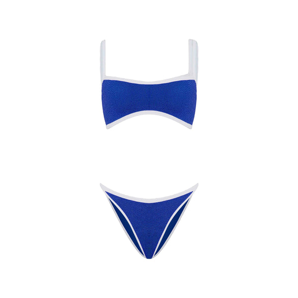 Blaue Strandmode