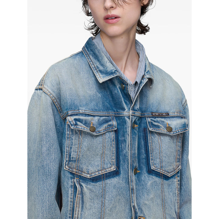 Maison Margiela Cappotti - Blu | b46215d3287b012bd2e078e3f89e35d3a81aa55c