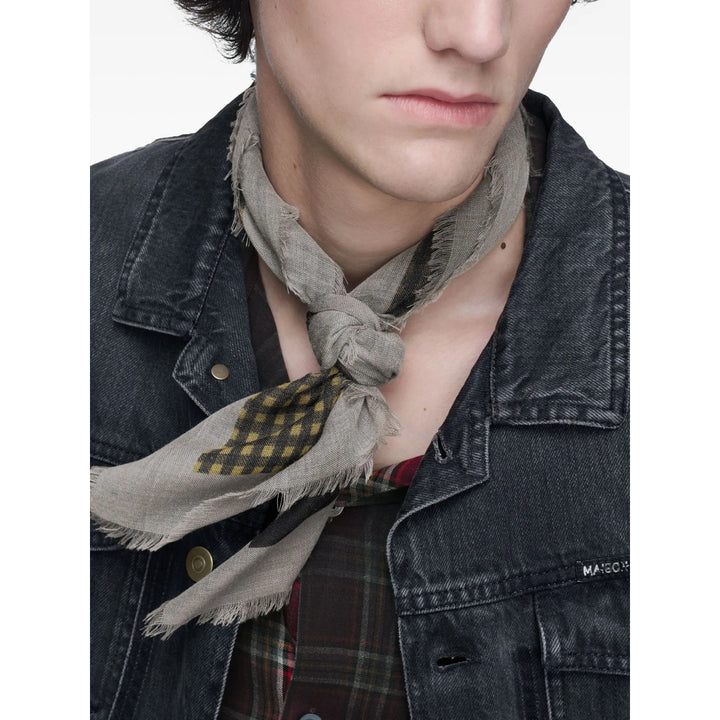 Maison Margiela Scarves - Grigio, Nero | e0a9929cb0be895529249baa79783ff4b8af3332