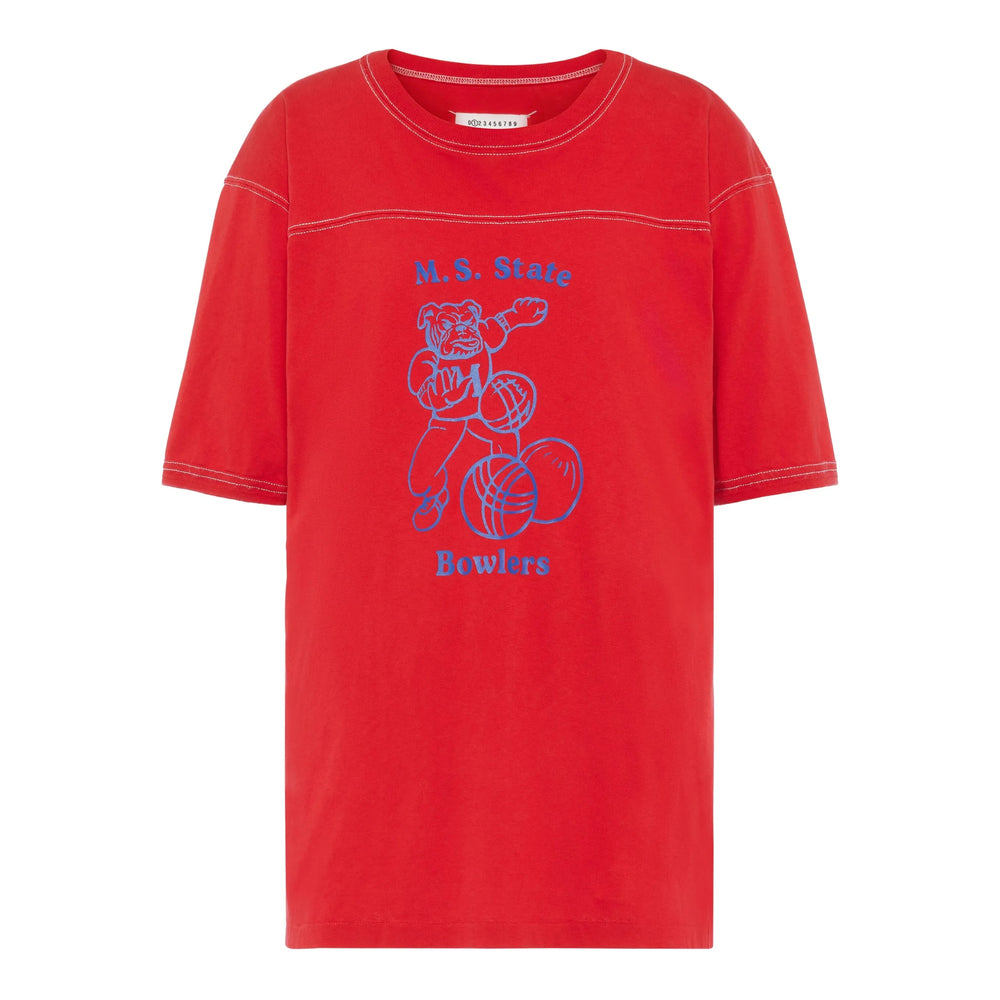 Maison Margiela T Shirt - Rosso, Blu | e551cdceadc14189dc673a47f0c6b89504cd97ed