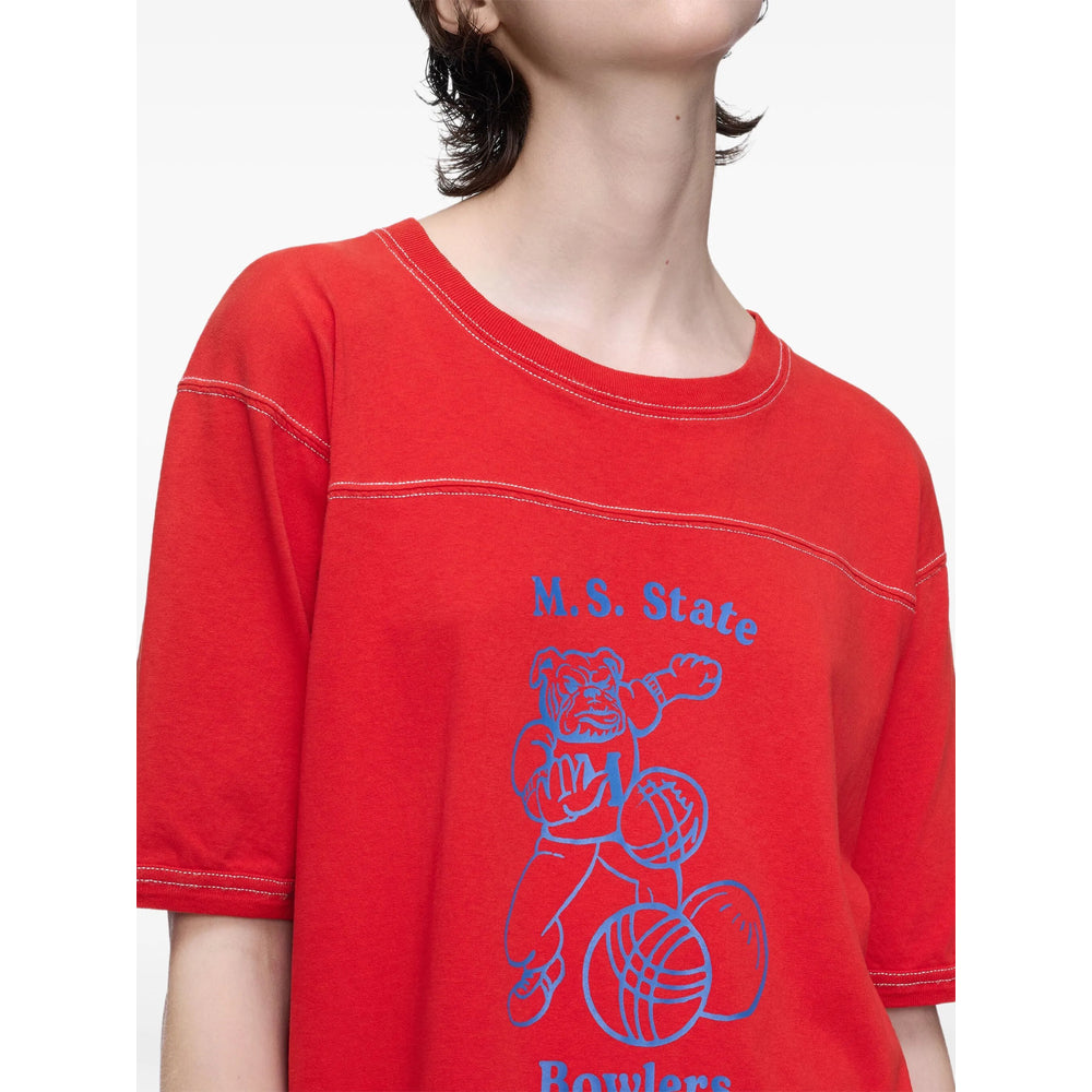 Maison Margiela T Shirt - Rosso, Blu | 94bbb1e93da956bce6acc3b3195bdbf79e53aabb