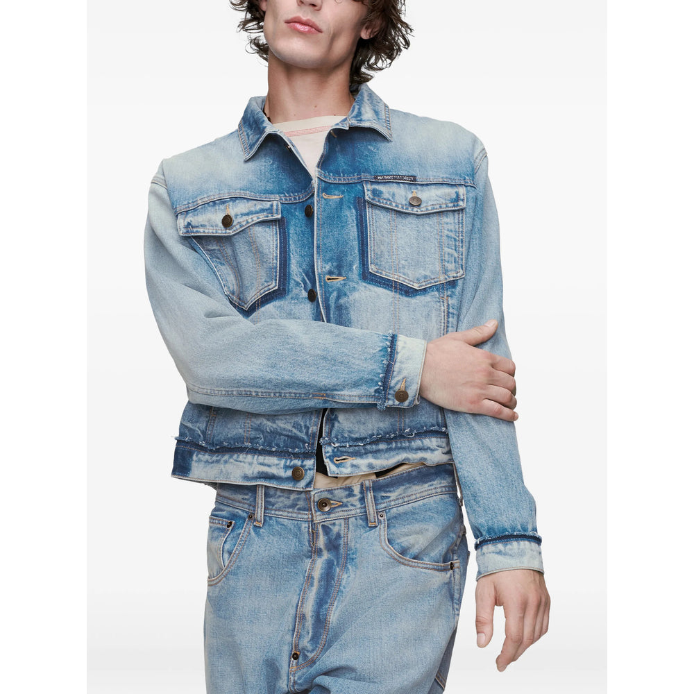 Maison Margiela Cappotti - Blu | 0096b44456818926dac9d3cb0ab3ebaa1cb4a302