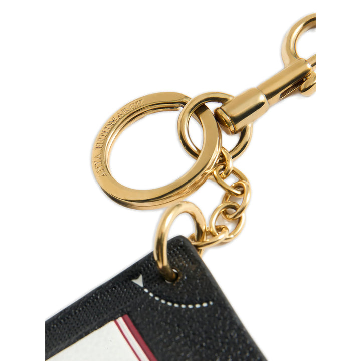Anya Hindmarch Keyrings - Nero | f48db388d6514f55c81c65f7f87a3c5396041415