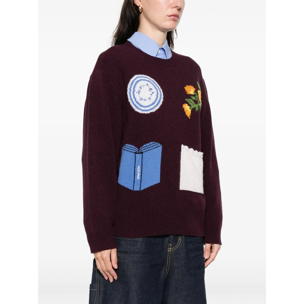 Stine Goya Maglioni - Viola | a09937a0d50d9237f97d8d024bef28866c6dc797