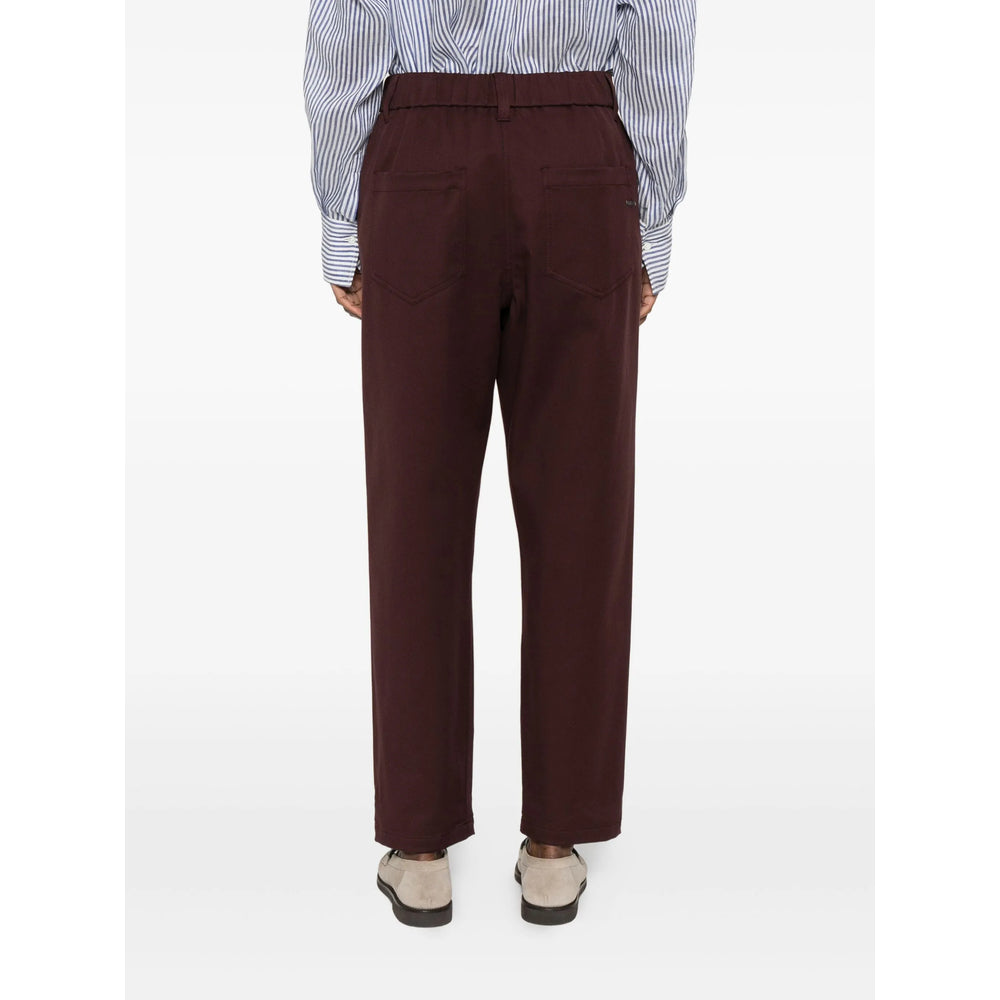 Brunello Cucinelli Pantaloni - Marrone | c8272e24595bfbdb93c2f04d0ef982769a70f533