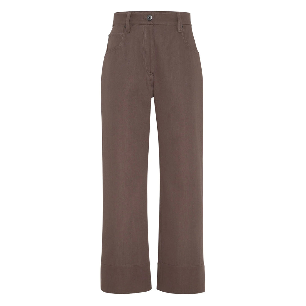 Brunello Cucinelli Pantaloni - Marrone | 38bdaf8971cd55687bbc4455f06138bae144fd29