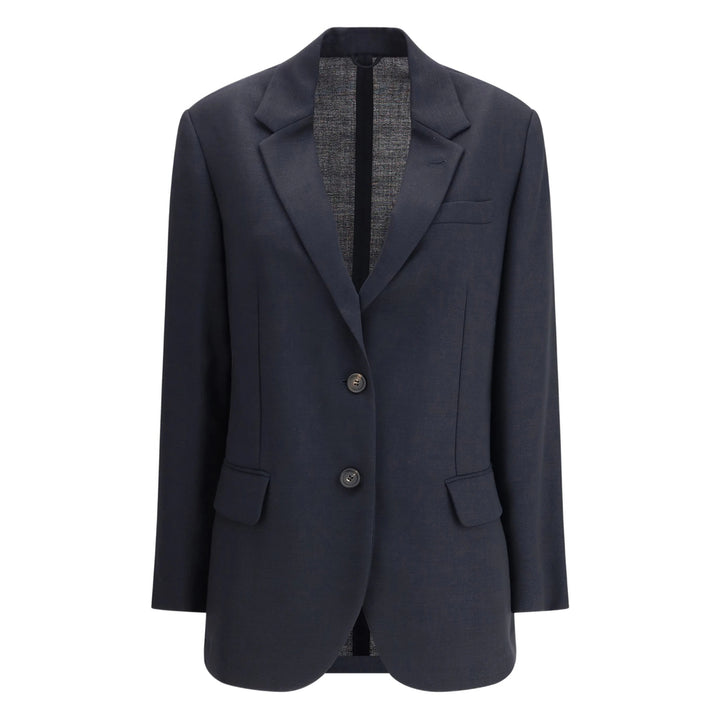 Brunello Cucinelli Giacche - Blu | d0a0ffe38b510641aa2c768bd7159d37661eaa25