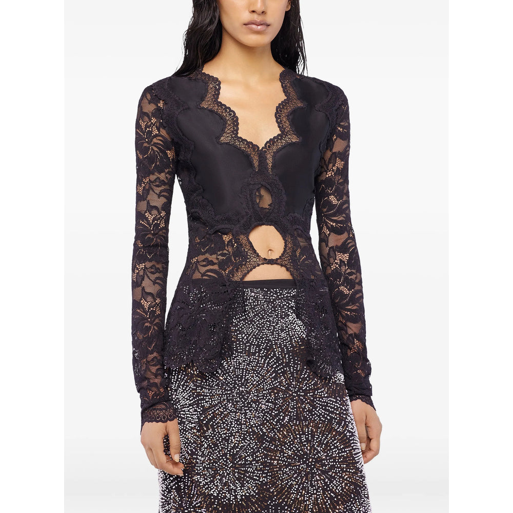 Rabanne Top - Nero | e821ea8c945b62e47d59ba990e5f550c017adac6