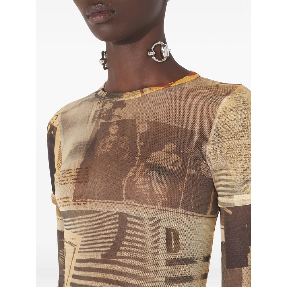 Jean Paul Gaultier T Shirt - Neutri, Blu | 316afb3c23fe885597f008bceba9ab2b7bb8ffe7