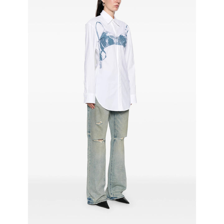 Jean Paul Gaultier Camicie - Bianco, Blu | 514174e24b911b22714b8c18584bbc6f436d2fc0