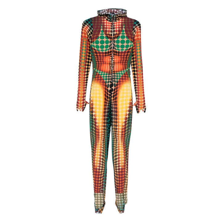 Jean Paul Gaultier Tute Intere - Orange/Green | 0b1dfd114fc93965a42eddae2aea594232298c45
