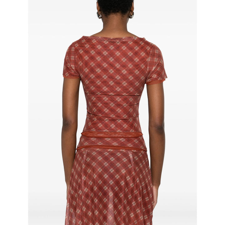 House Of Sunny Top - Rosso | bca0b6678fe6501d0349e00adddc33d5afd90a7b